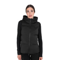 Gilet technique femme à capuche Ridertechnology Noir