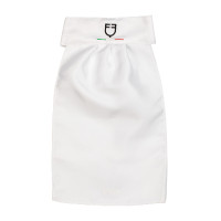 Plastron de concours avec logo brodé Equestro X Fise Blanc Plastron de concours avec logo brodé Equestro X Fise Blanc