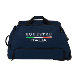 Sac trolley avec logo Equestro X Fise Marine blazer Bleu marine