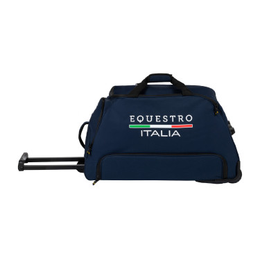 Sac trolley avec logo Equestro X Fise Marine blazer Bleu marine