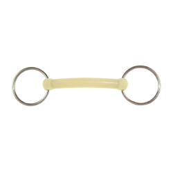 Mors à anneaux entier Flex Happy Mouth HB-4000
