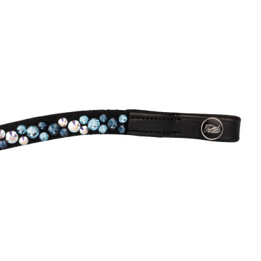 Frontal Supreme avec strass modèle Spirit Noir / bleu