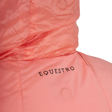 Veste Softshell Equestro femme ligne pliable Fleur du désert Rose