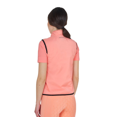 Veste sans manches Equestro femme ligne pliable Fleur du désert Rose