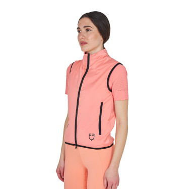 Veste sans manches Equestro femme ligne pliable Fleur du désert Rose