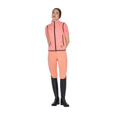 Veste sans manches Equestro femme ligne pliable Fleur du désert Rose