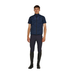 Herengilet lijn Foldable Marineblazer Marineblauw