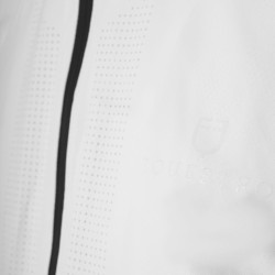 Veste Softshell Equestro homme logo au dos Blanc