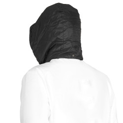 Softshell heren met logo op de rug Wit