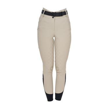 Pantalon Equestro taille haute monogramme femme