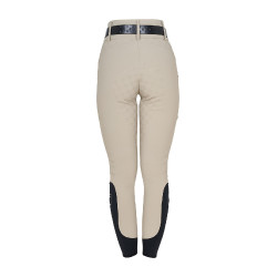 Damesbroek met hoge taille monogram