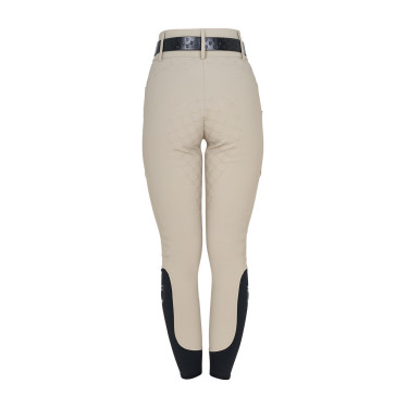 Pantalon Equestro taille haute monogramme femme