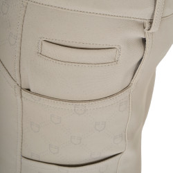 Damesbroek met hoge taille monogram