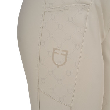 Damesbroek met hoge taille monogram