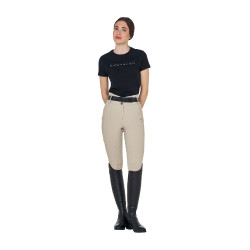 Pantalon Equestro taille haute monogramme femme
