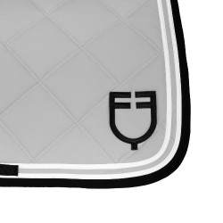 Tapis de saut Equestro Double Stripes en tissu technique Tapis de saut Equestro Double Stripes en tissu technique