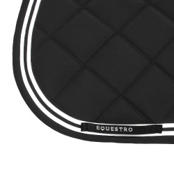 Tapis de saut Equestro Double Stripes en tissu technique