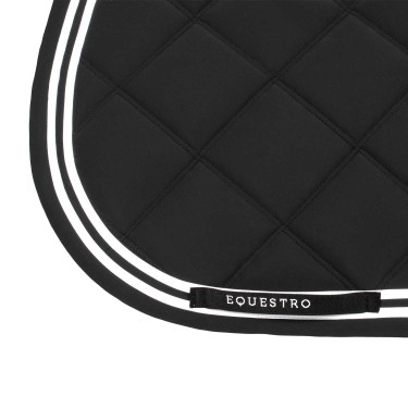 Tapis de saut Equestro Double Stripes en tissu technique