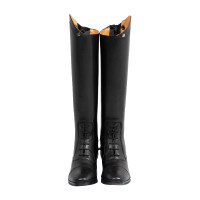 Bottes enfant Equestro Eris en cuir Noir