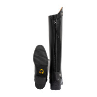 Bottes enfant Equestro Eris en cuir Noir