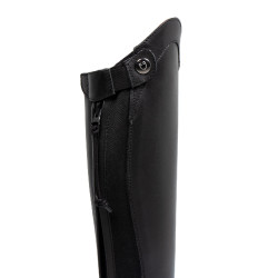 Bottes enfant Equestro Eris en cuir Noir