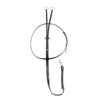 Martingale collier Êquestro en cuir NEW Noir