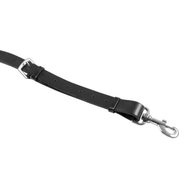 Martingale collier Êquestro en cuir NEW Noir