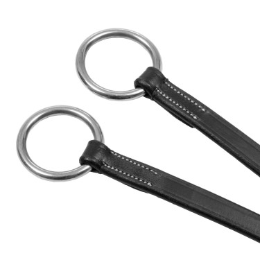 Martingale collier Êquestro en cuir NEW Noir