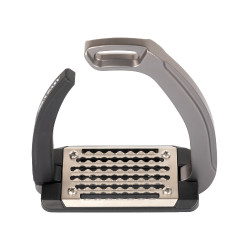 Étriers Acavallo Rel-X bras Easy profilé Titanium Gris Étriers Acavallo Rel-X bras Easy profilé Titanium Gris