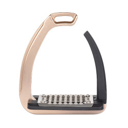 Étriers Acavallo Rel-X bras Easy profilé Titanium rose Étriers Acavallo Rel-X bras Easy profilé Titanium rose