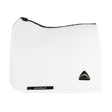 Tapis de dressage Acavallo en tissu technique à pois Sublime