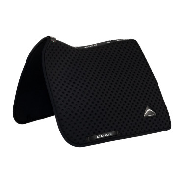 Tapis de dressage Acavallo en tissu technique à pois Sublime