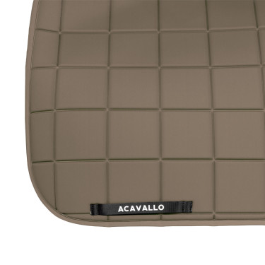 Tapis de dressage Acavallo en tissu technique à carreaux Sublime Earth Gris