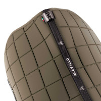 Tapis de selle de saut Acavallo en tissu technique à carreaux Sublime Earth Gris Tapis de selle de saut Acavallo en tissu technique à carreaux Sublime Earth Gris
