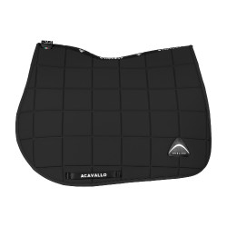 Tapis de selle de saut Acavallo en tissu technique à carreaux Sublime