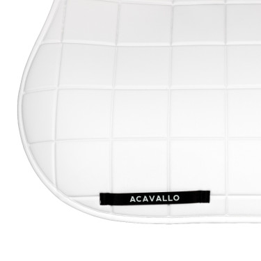 Tapis de selle de saut Acavallo en tissu technique à carreaux Sublime