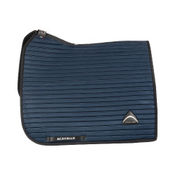 Tapis de dressage Acavallo Sublime en daim à rayures
