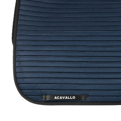 Tapis de dressage Acavallo Sublime en daim à rayures