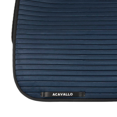 Tapis de dressage Acavallo Sublime en daim à rayures