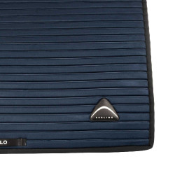 Tapis de dressage Acavallo Sublime en daim à rayures