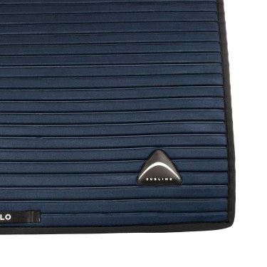 Tapis de dressage Acavallo Sublime en daim à rayures