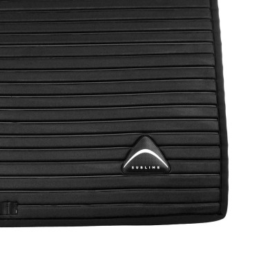 Tapis de dressage Acavallo Sublime en daim à rayures