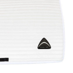 Tapis de dressage Acavallo Sublime en daim à rayures
