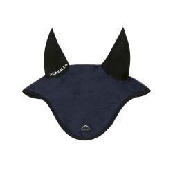 Sublime oornetje van suède met siliconen logopatch