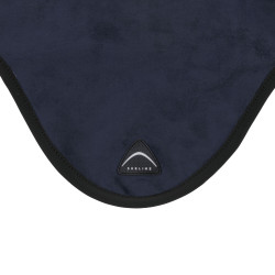 Sublime oornetje van suède met siliconen logopatch