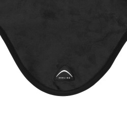Bonnet Sublime Acavallo en daim avec écusson logo en silicone Noir