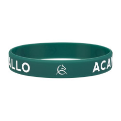 Bracelet en silicone Acavallo Vert