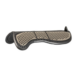 Amortisseur Acavallo Piuma Aerobalance gel EVA plat Noir / walnut
