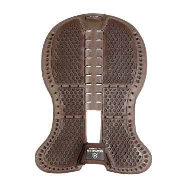 Amortisseur Acavallo Piuma Aerobalance WFS gel EVA plat Marron