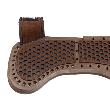 Amortisseur Acavallo Piuma Aerobalance WFS gel EVA plat Marron